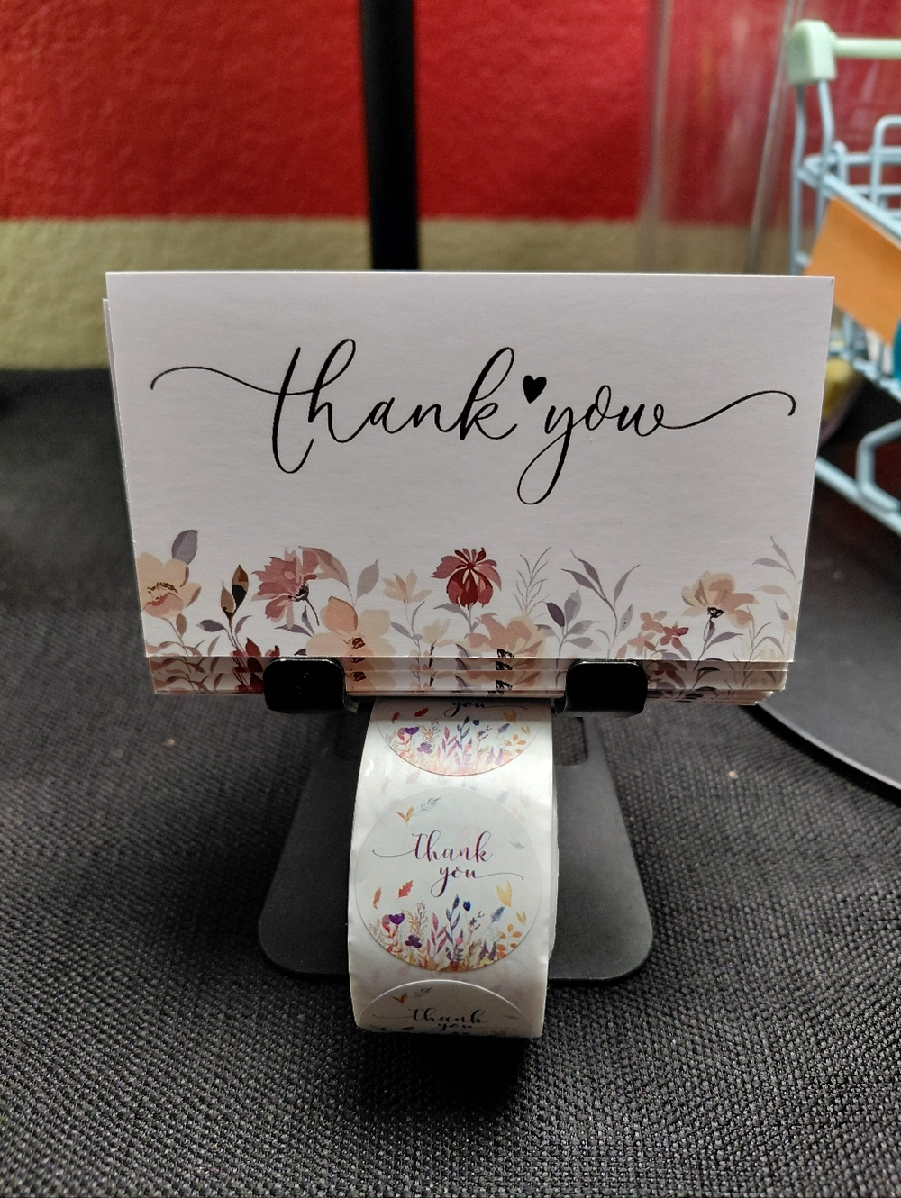 550ct. 50ct Thank Cards 500ct. Thank You Stickers 3 Random Polymailers 🎊HP🎊 - Picture 6 of 6